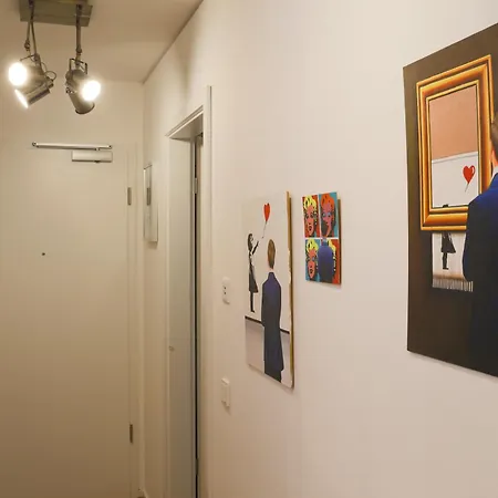 アパート Art City-studio Kassel-innenstadt Am Fulda-ufer, 3 Schlafzimmer, Boxspring-betten, Bis 8 Personen, Kostenfreier Parkplatz, Balkon, Terrasse, Fahrstuhl *